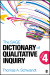 The SAGE Dictionary of Qualitative Inquiry